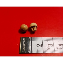 Guzik drewniany perełka mała